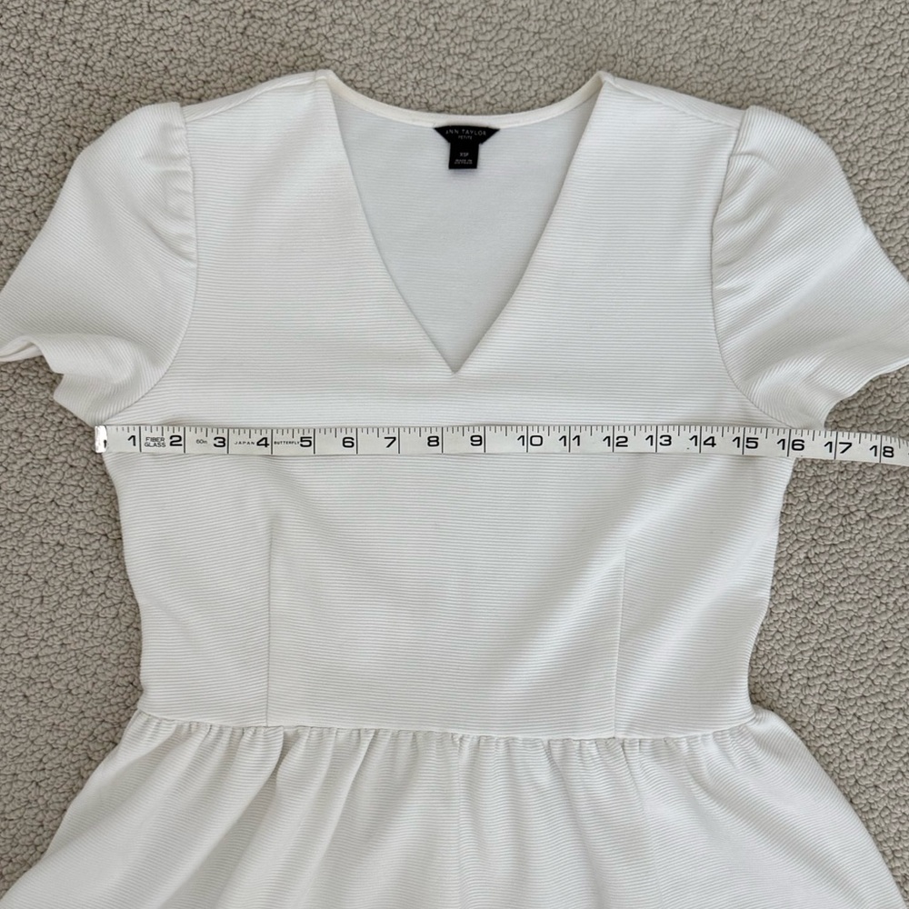 Ann Taylor Petite Peplum Top - Picture 3 of 7